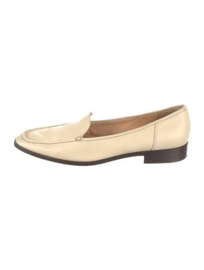Pre-owned Bally Leather Loafers In Neutral