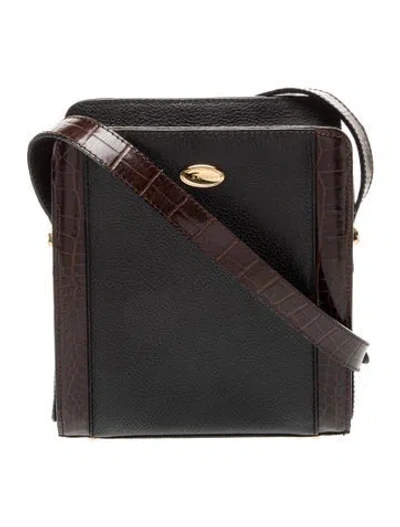 Pre-owned Bally Leather Messenger Bag In Multi