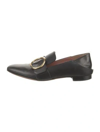 Pre-owned Bally Leather Mules In Black