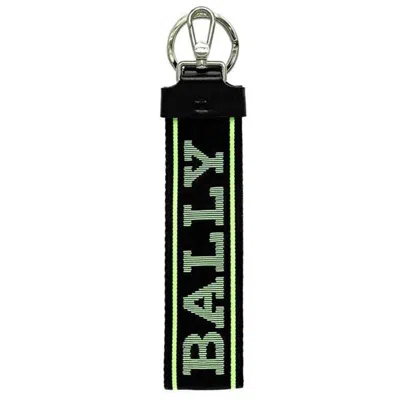 Pre-owned Bally Leather Nylon Keyring () In Multi