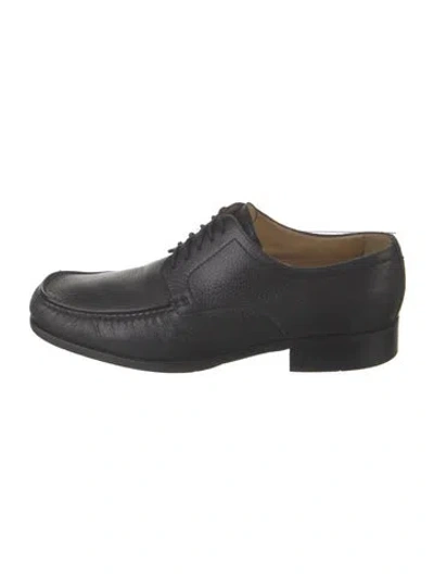 Pre-owned Bally Leather Oxfords In Black