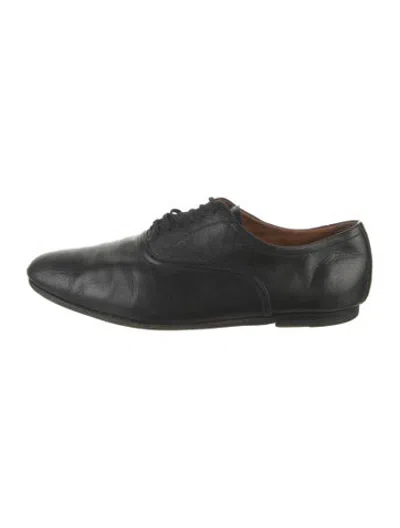 Pre-owned Bally Leather Oxfords In Black