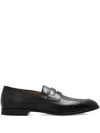 Bally Leather Penny Loafer In Black