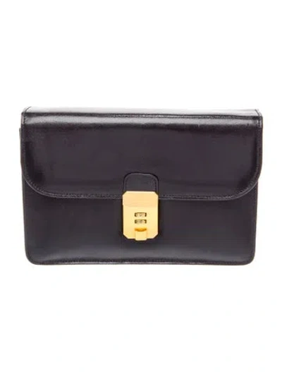 Pre-owned Bally Leather Portfolio In Black