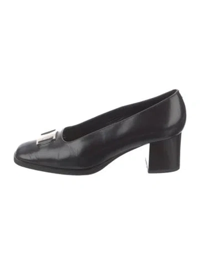 Pre-owned Bally Leather Pumps In Black