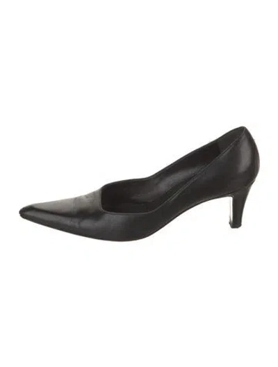 Pre-owned Bally Leather Pumps In Black