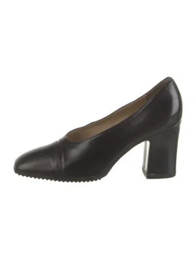 Pre-owned Bally Leather Pumps In Black