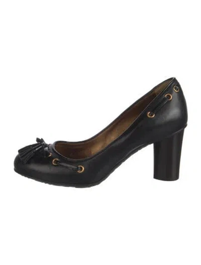 Pre-owned Bally Leather Pumps In Black