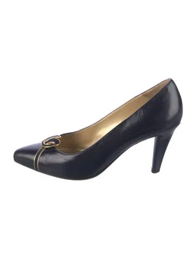 Pre-owned Bally Leather Pumps In Blue