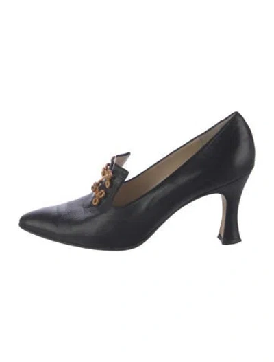 Pre-owned Bally Leather Pumps In Blue
