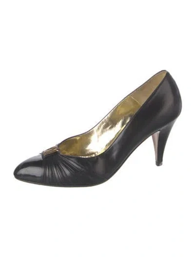 Pre-owned Bally Leather Pumps In Blue