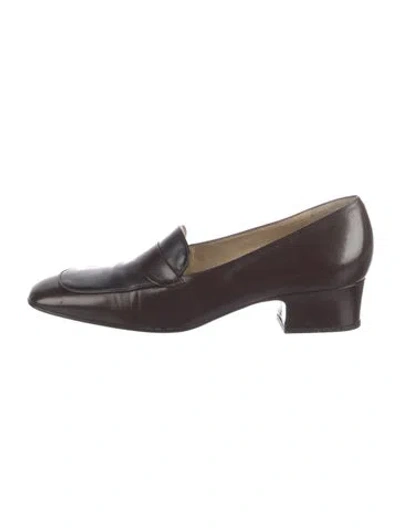 Pre-owned Bally Leather Pumps In Brown