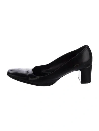 Pre-owned Bally Leather Pumps In Grey