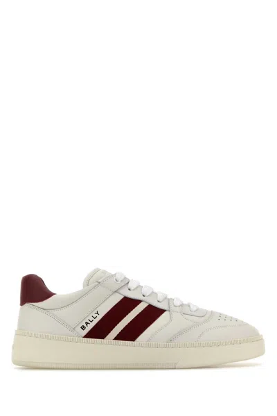 Bally Leather Rebby Sneaker In White