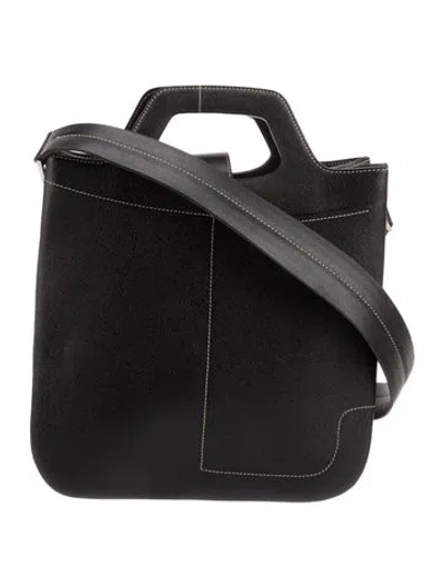 Pre-owned Bally Leather Shoulder Bag In Black