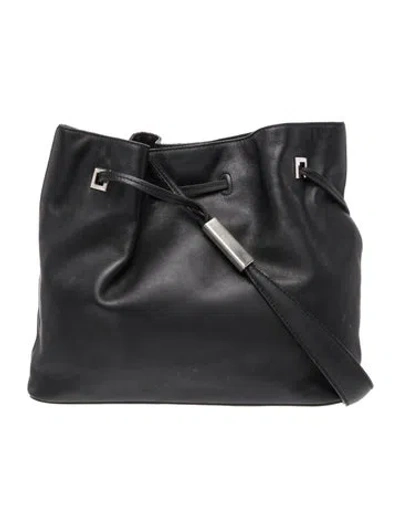 Pre-owned Bally Leather Shoulder Bag In Black