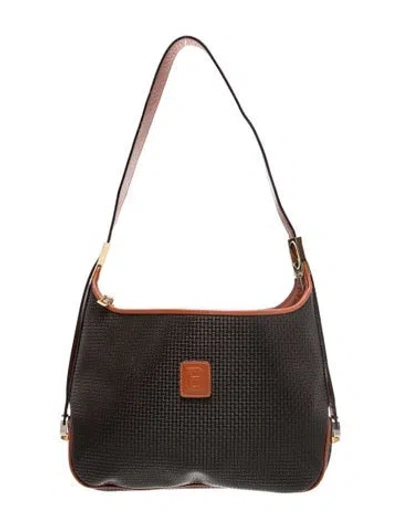 Pre-owned Bally Leather Shoulder Bag In Black