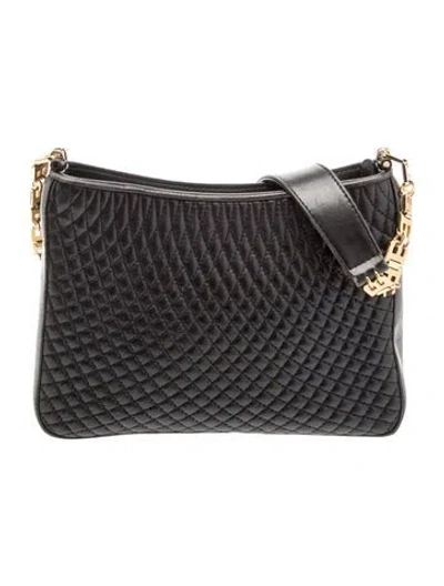Pre-owned Bally Leather Shoulder Bag In Black