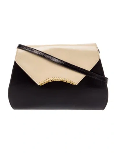 Pre-owned Bally Leather Shoulder Bag In Black