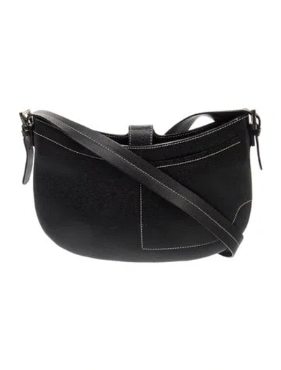 Pre-owned Bally Leather Shoulder Bag In Black