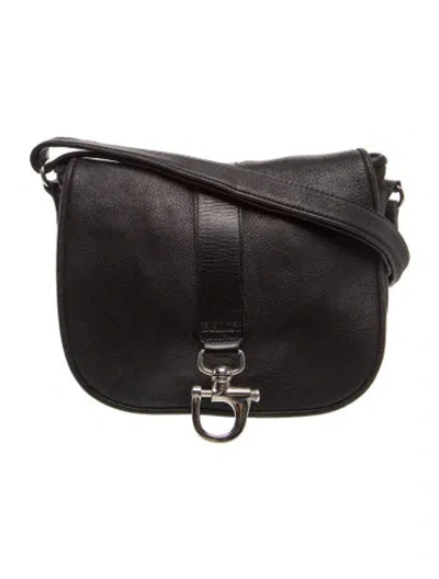 Pre-owned Bally Leather Shoulder Bag In Black