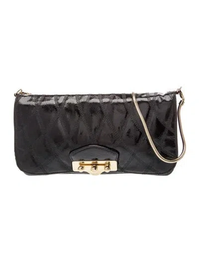 Pre-owned Bally Leather Shoulder Bag In Black