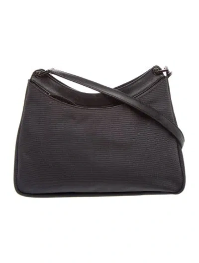 Pre-owned Bally Leather Shoulder Bag In Black
