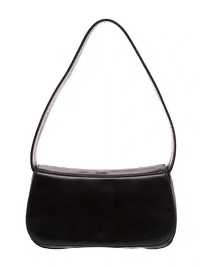 Pre-owned Bally Leather Shoulder Bag In Black