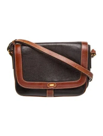 Pre-owned Bally Leather Shoulder Bag In Brown