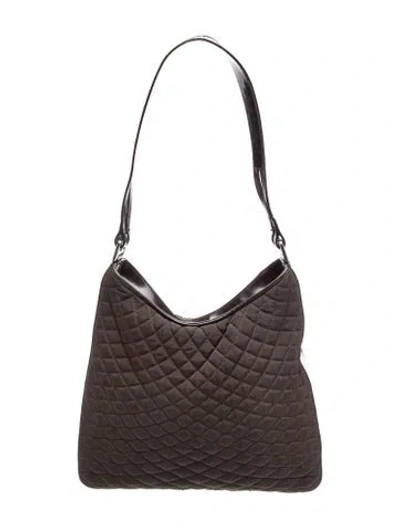 Pre-owned Bally Leather Shoulder Bag In Brown