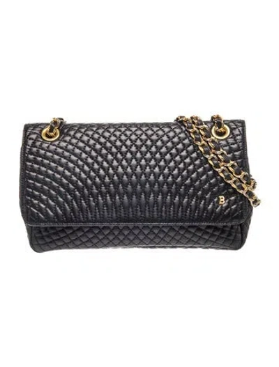 Pre-owned Bally Leather Shoulder Bag In Grey