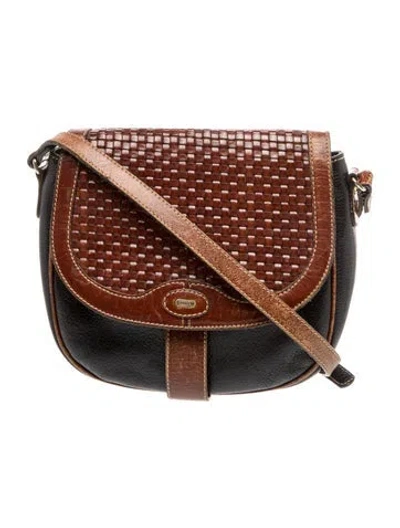 Pre-owned Bally Leather Shoulder Bag In Multi
