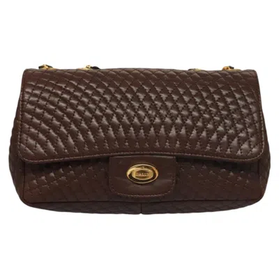 Pre-owned Bally Leather Shoulder Bag ()