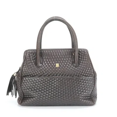 Pre-owned Bally Leather Shoulder Bag () In Brown