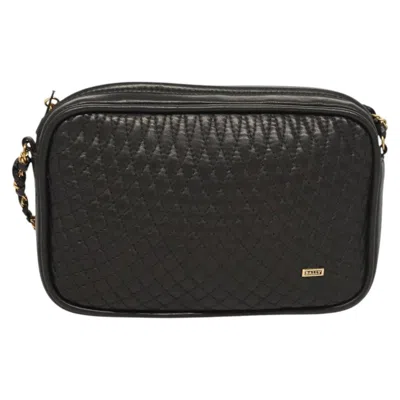 Pre-owned Bally Leather Shoulder Bag () In Black