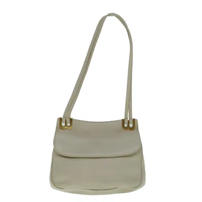 Pre-owned Bally Leather Shoulder Bag () In Beige
