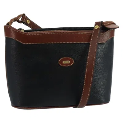 Pre-owned Bally Leather Shoulder Bag () In Black