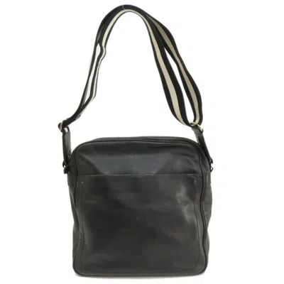 Pre-owned Bally Leather Shoulder Bag () In Black