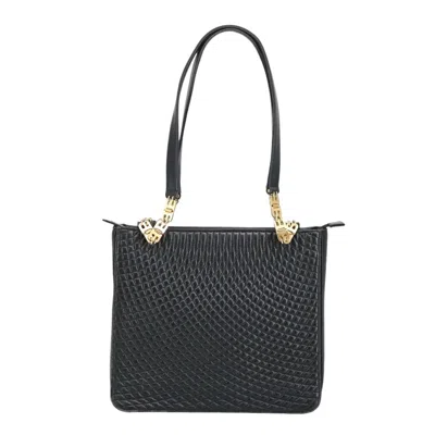 Pre-owned Bally Leather Shoulder Bag () In Black