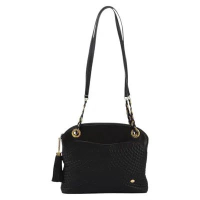 Pre-owned Bally Leather Shoulder Bag () In Black