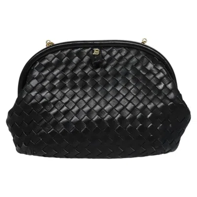 Pre-owned Bally Leather Shoulder Bag () In Black