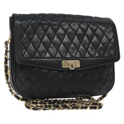 Pre-owned Bally Leather Shoulder Bag () In Black