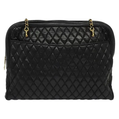 Pre-owned Bally Leather Shoulder Bag () In Black