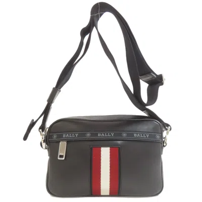 Pre-owned Bally Leather Shoulder Bag () In Black