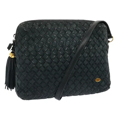 Pre-owned Bally Leather Shoulder Bag () In Blue