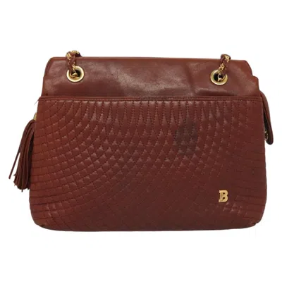 Pre-owned Bally Leather Shoulder Bag () In Brown