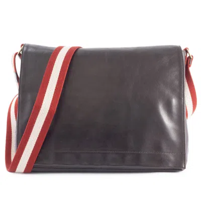 Pre-owned Bally Leather Shoulder Bag () In Brown