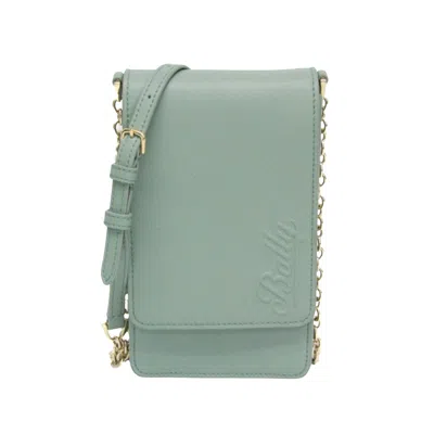 Pre-owned Bally Leather Shoulder Bag () In Green