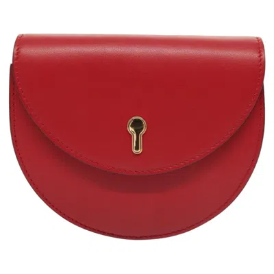 Pre-owned Bally Leather Shoulder Bag () In Red