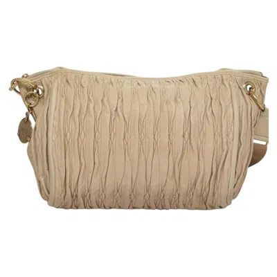 Pre-owned Bally Leather Shoulder Bag () In Sand